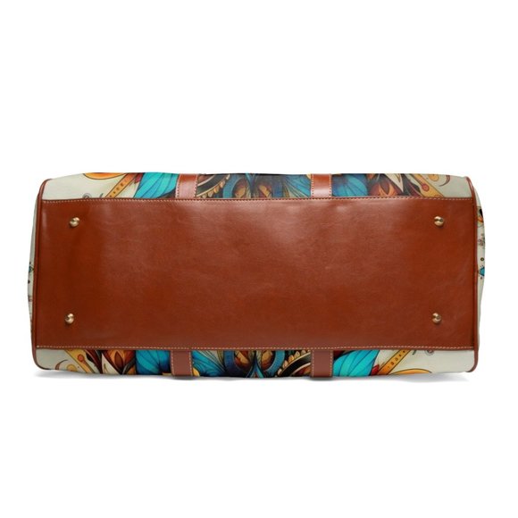 waterproof travel bag boho,Unisex travel bag,  Everyday Travel Bag, Colorful - Picture 8 of 9